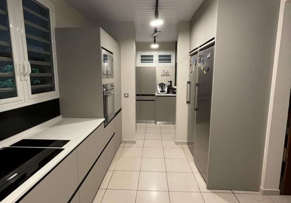 NFG Agencement agencement cuisine sur mesure à Remire Montjoly en Guyane (9) réalisations d'agencement intérieur | NFG Agencement