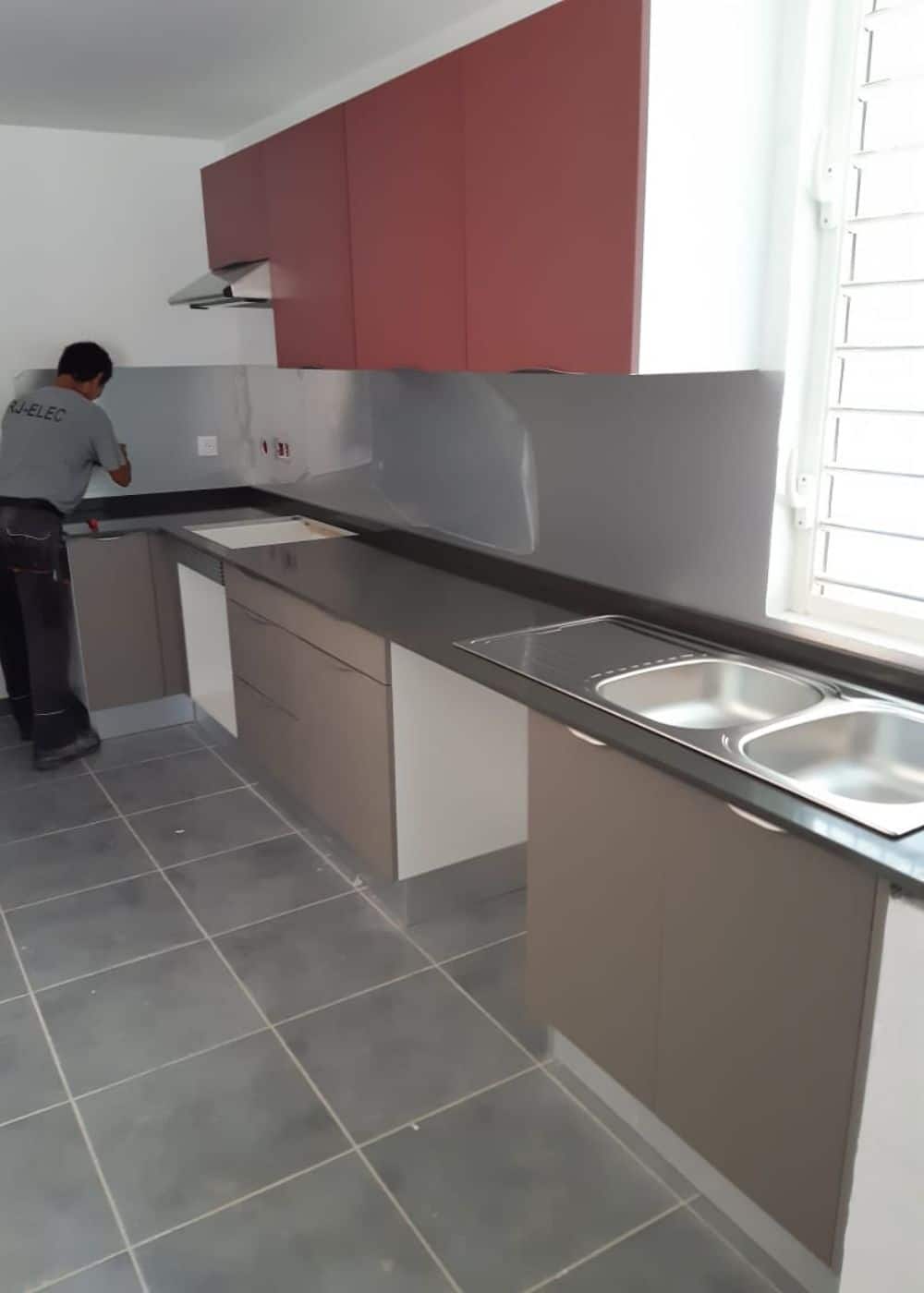 NFG Agencement cuisine pour promoteur immobilier à Remire Montjoly en Guyane (5) réalisations d'agencement intérieur | NFG Agencement